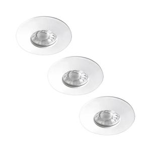 Rabalux RANDY 1078 - set 3xLED, corp de iluminat încastrat pentru baie, 3xLED/4W/230V, rotund imagine