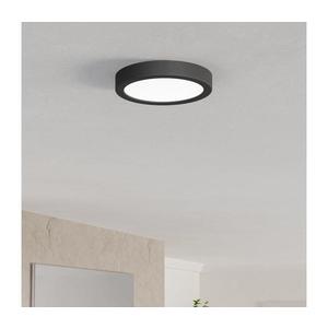 Eglo 901324 - Plafonieră LED pentru baie FUEVA LED/7, 5W/230V pr.16, 6cm IP44 negru imagine