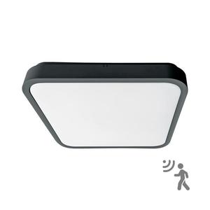 Brilagi-LED ZENNA Plafonieră LED pentru baie cu senzor, 18W/230V, 28, 5x28, 5 cm, IP44, antracit imagine