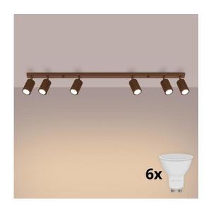 Brilagi - Spot LED CRESTO 6x GU10/10W/230V maro imagine