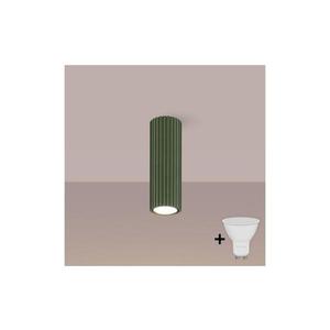 Brilagi - Spot LED CRESTO 1xGU10/10W/230V 20 cm verde imagine