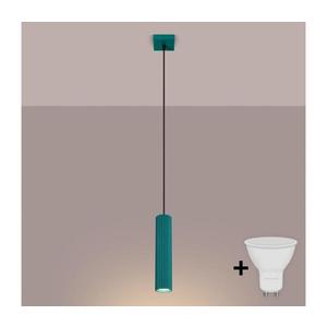 Brilagi - Lustră LED pe cablu CRESTO 1xGU10/10W/230V turcoaz imagine