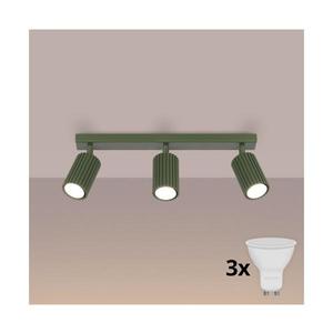 Brilagi - Spot LED CRESTO 3xGU10/10W/230V verde imagine
