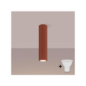 Brilagi - Spot LED CRESTO 1xGU10/10W/230V 30 cm roșu imagine