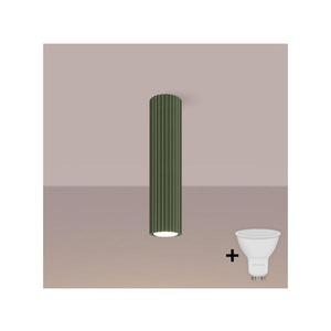 Brilagi - Spot LED CRESTO, 1x GU10/10W/230V, 30 cm, verde imagine