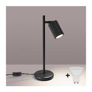Brilagi - Lampă de birou LED CRESTO, 1x GU10, 10W, 230V, neagră imagine