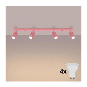 Brilagi - Spot LED CRESTO 4xGU10/10W/230V roz imagine