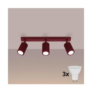Brilagi - Spot LED CRESTO 3xGU10/10W/230V burgundiu imagine