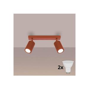 Brilagi - Spot LED CRESTO 2xGU10/10W/230V roșu imagine