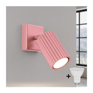 Brilagi - Aplica LED de perete cu spot CRESTO 1xGU10/10W/230V roz imagine