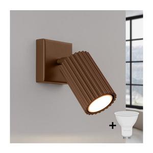 Brilagi - Aplica spot LED de perete CRESTO 1xGU10/10W/230V, maro imagine