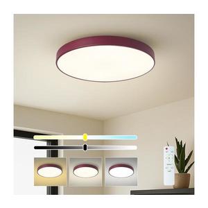 Plafonieră LED reglabilă Brilagi-LED POOL LED/60W/230V 3000-6000K 50 cm bordo + telecomandă imagine