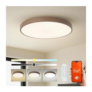 Brilagi-LED Corp de iluminat reglabil POOL SMART LED/100W/230V 80 cm Wi-Fi Tuya + telecomandă maro imagine