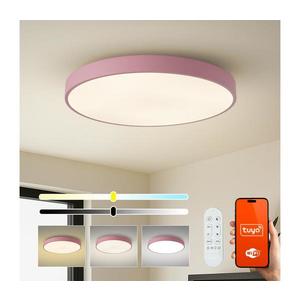 Brilagi-LED Corp dimabil POOL SMART LED/100W/230V 80 cm Wi-Fi Tuya+telecomandă roz imagine
