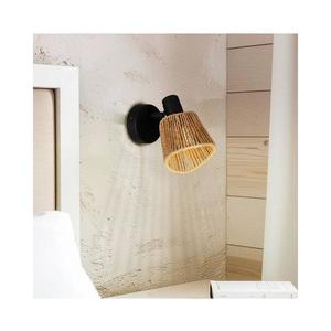 Eglo 44128 - Aplica spot de perete KEELBY 1xE14/10W/230V negru/bej imagine