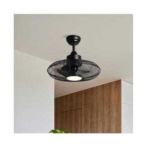 Eglo 35133 - lator de tavan LED IGELDO, 15 W, 230 V, Ø 53 cm, negru + telecomandă imagine