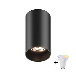 Zuma Line 92680-N - Spot LED RGBW dimmabil TUBA 1xGU10/6W/230V negru + telecomandă imagine