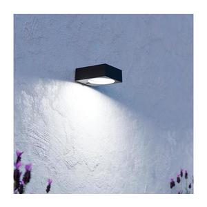 Eglo 901914-LED Lampă solară cu senzor DARFANO, LED, 6, 5 W, 3, 7 V, 2000 mAh, neagră imagine