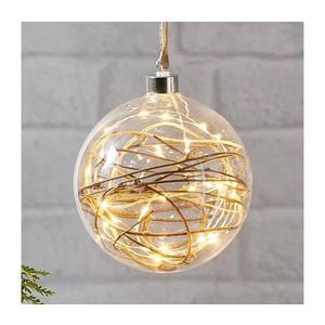 Decorațiune LED de Crăciun GLOW 30xLED/0, 064W/3/230V d. 15 cm Eglo 410603 imagine