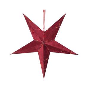 Decorațiune LED de Crăciun VELVET 40xLED/0, 06W/3xAA roșie Eglo 410749 imagine