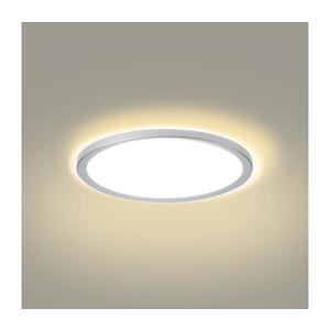 Brilagi - Plafonieră LED pentru baie ULTRA SLIM, 18W, 230V, Ø 30 cm, argintiu, IP54 imagine