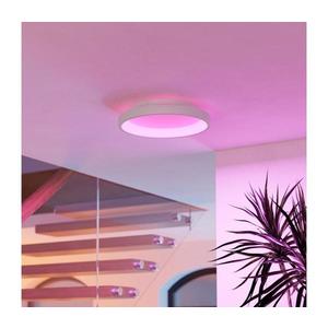 Eglo 901912 - Plafonieră LORETELLO-Z LED RGBW, reglabilă, 19, 6W, 230V, Ø35 cm, alb imagine