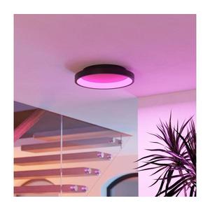 Eglo 901909 - LORETELLO‑Z Plafonieră LED RGBW dimabilă, 19, 6 W, 230 V, Ø 35 cm, negru imagine