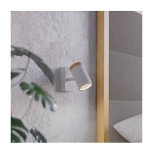 Eglo CONSUMA 300003 - Aplica spot de perete pentru baie, 1x GU10, 3 W, 230 V, IP44, alb/bej imagine