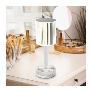 Eglo 75817 - Lampă de masă LED RGB reglabilă, reîncărcabilă LUCIGNANO, LED/800 mAh, transparentă imagine