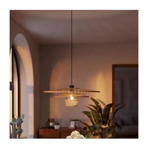 Eglo 44012 - Lustră suspendată LYDNEY, 1xE27/40W/230V, bambus imagine