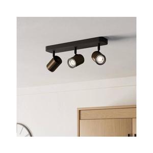 Eglo 300589 - Spot de baie CONSUMA 3xGU10/5W/230V IP44 negru/maro imagine