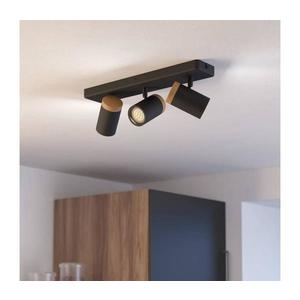 Eglo 300002 - Corp de iluminat spot pentru baie CONSUMA 3xGU10/3W/230V IP44 negru/bej imagine
