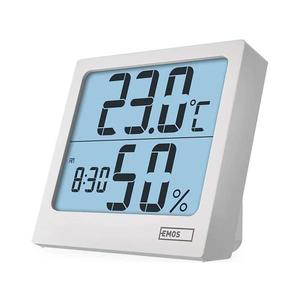 Termometru digital cu higrometru, 1xAA, alb imagine