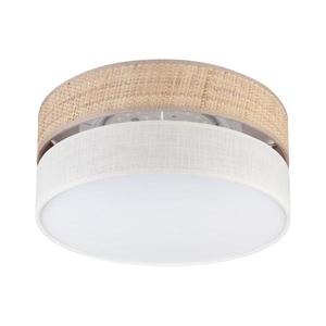 Plafonieră LED SIRJA BOHO LED/20W/230V, Ø 35 cm, bej/crem imagine