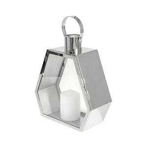 Felinar decorativ PALACE, 34 cm, crom lucios imagine