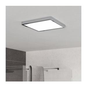 Eglo 901767 - Plafonieră LED FUEVA pentru baie, 13 W, 230 V, 29 x 29 cm, IP44, crom imagine