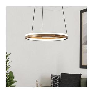 Eglo 901826 - Lustră LED dimabilă pe cablu MEZZOMONTE 2xLED/20W/230V bronz + telecomandă imagine