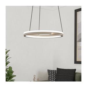 Eglo 901824 - Pendul LED dimabil MEZZOMONTE, 2xLED/20W/230V, bej + telecomandă imagine
