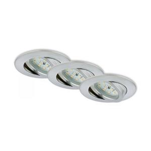 Briloner 7296-039 - Set 3x spoturi LED încastrate pentru baie LED/6, 5W/230V IP23 imagine