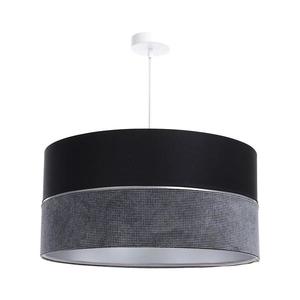 Lustră pe cablu TWIST 1xE27/60W/230V negru/gri/argintiu imagine