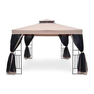 Foișor de grădină Fieldmann 3x3 m bej/negru imagine