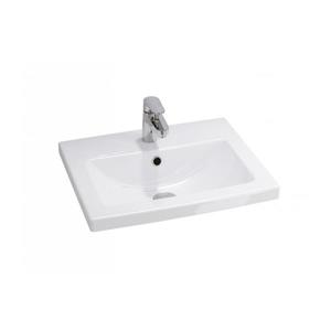 Cersanit K32-002-BOX - Lavoar COMO 40x50 cm, pentru blat sau suspendat, ceramică, albă imagine