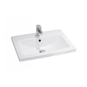 Cersanit K32-003-BOX - Lavoar COMO pentru montaj pe blat/suspendat 45x60 cm, ceramică, alb imagine