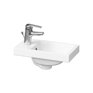 Cersanit K32-001-BOX - Lavoar COMO 22x40 cm, ceramică, alb, pentru montare pe blat/suspendat imagine