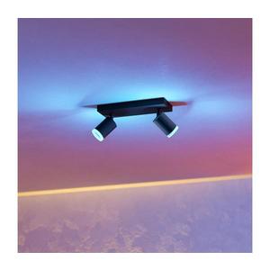 Eglo 901941 - Spot LED RGBW reglabil MELITELLO-Z 2xLED/3, 7W/230V, negru imagine