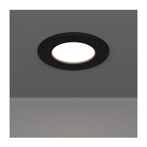 Eglo 901412 - Spot LED încastrat FUEVA pentru baie, 3, 7 W, 230 V, Ø 8, 8 cm, IP44, negru imagine