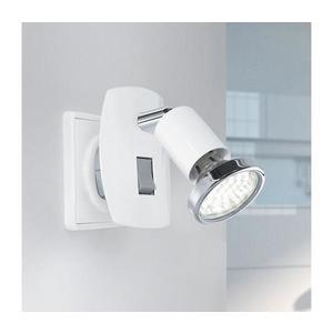 Eglo 902365 - Lampă LED MINI pentru priză, 1xGU10/2, 8W/230V, albă imagine