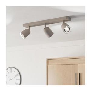 Eglo 902345 - Plafonieră CAMALDOLI cu 3 spoturi, GU10, 10W, 230V, bej imagine