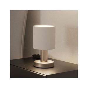 Eglo 31841 - Lampă de masă MONTETTO 1xE14/40W/230V alb/crom mat imagine