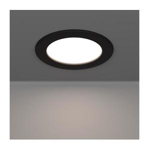 Eglo 901387 - Corp de iluminat încastrat LED FUEVA, 6, 3 W, 230 V, Ø 11, 9 cm, negru imagine